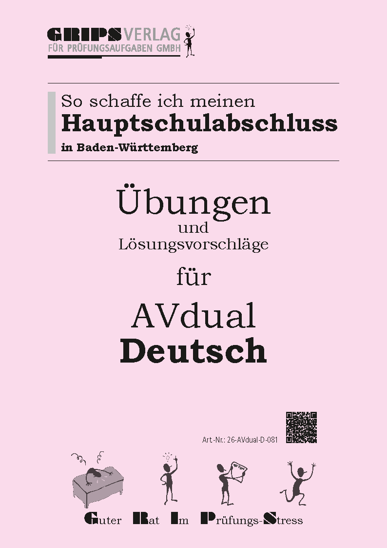 AVdual DEUTSCH Übungsbuch mit Lösungen, Ausgabe 2026