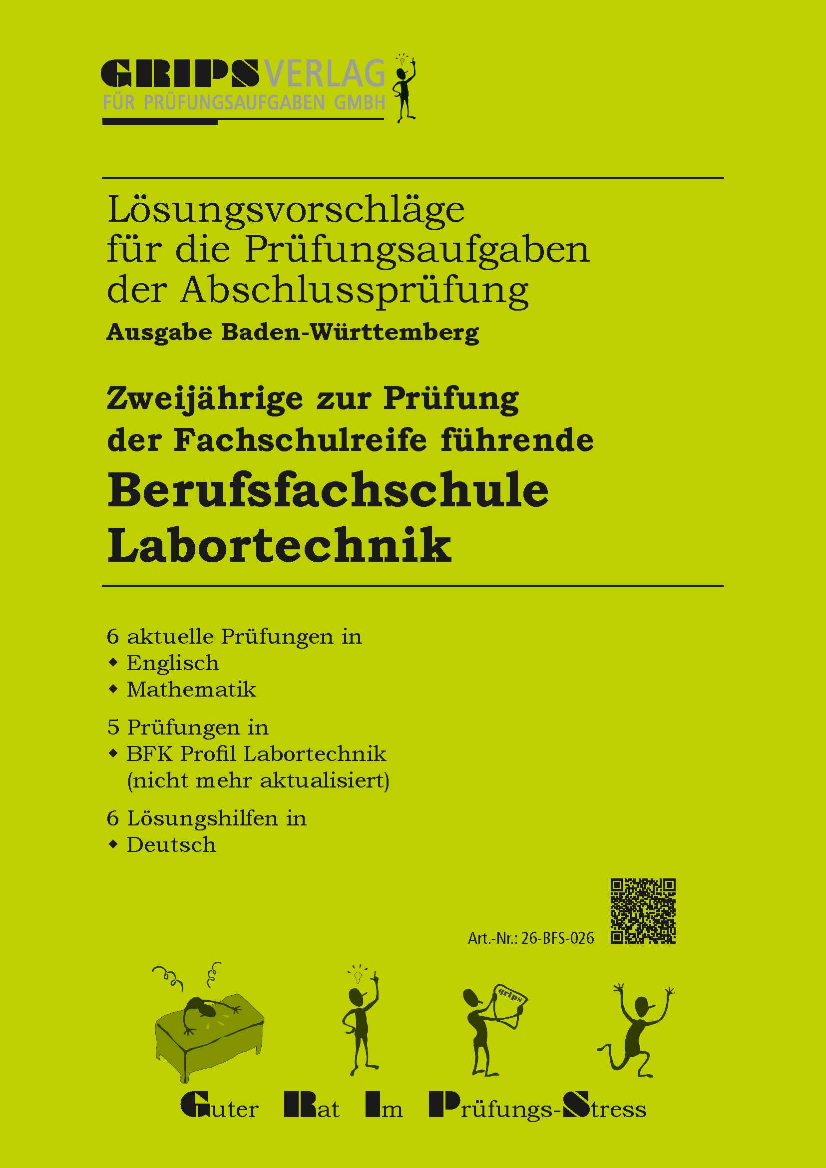 Berufsfachschule Profil "Labortechnik", Ausgabe 2026
